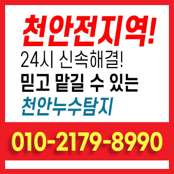 천안누수탐지