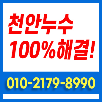 천안누수탐지